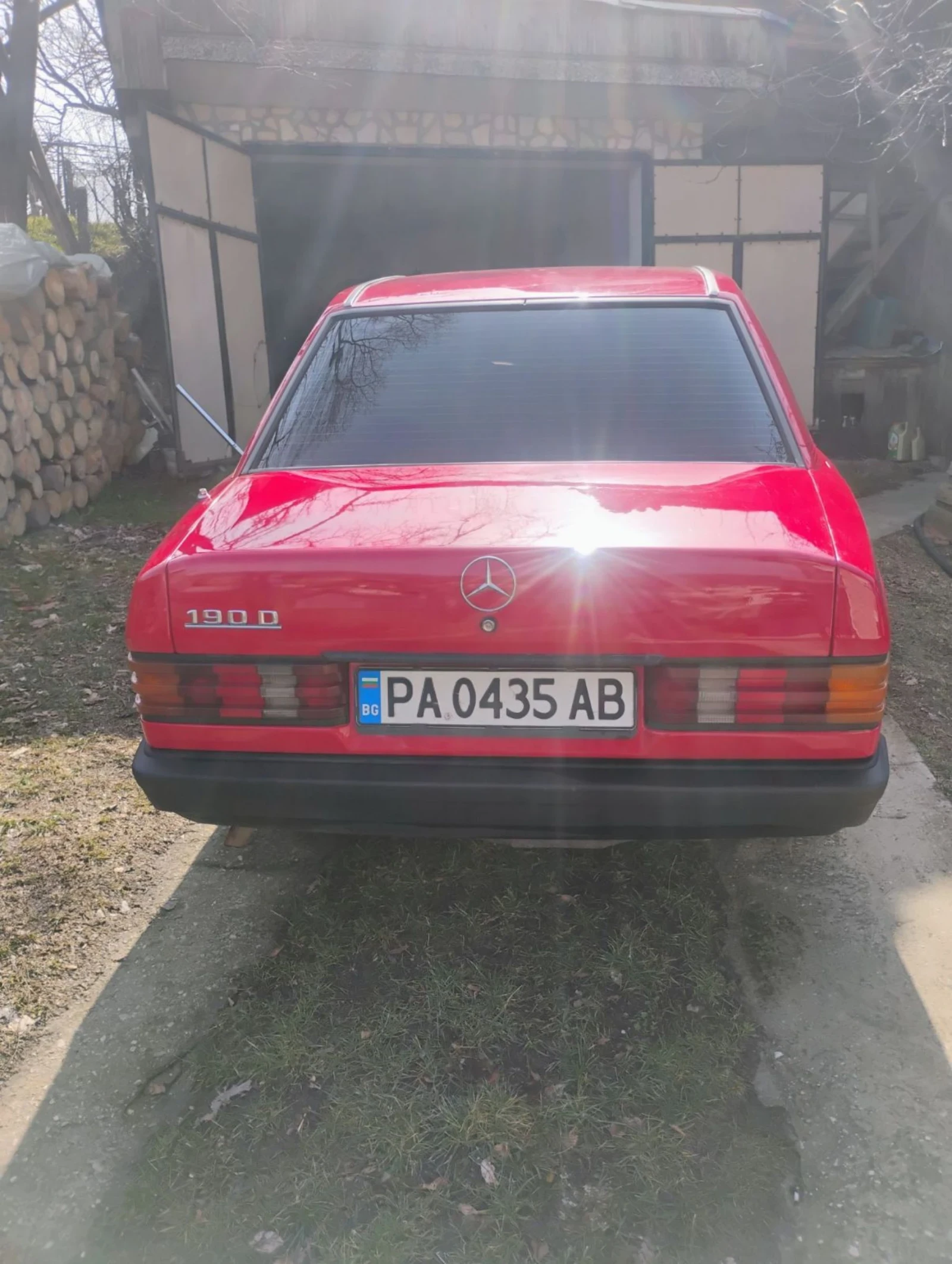 Mercedes-Benz 190 2.0d 78hp, снимка 5 - Автомобили и джипове - 53371238