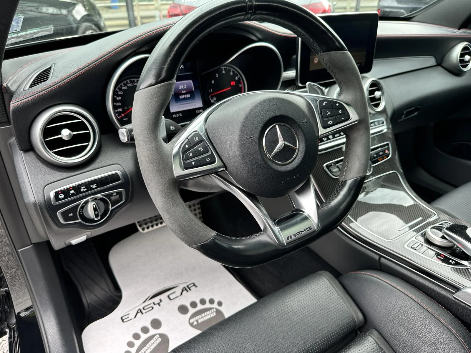 Mercedes-Benz C 450 AMG Burmester/NAVI/CAMERA/CARBON, снимка 6 - Автомобили и джипове - 54499929