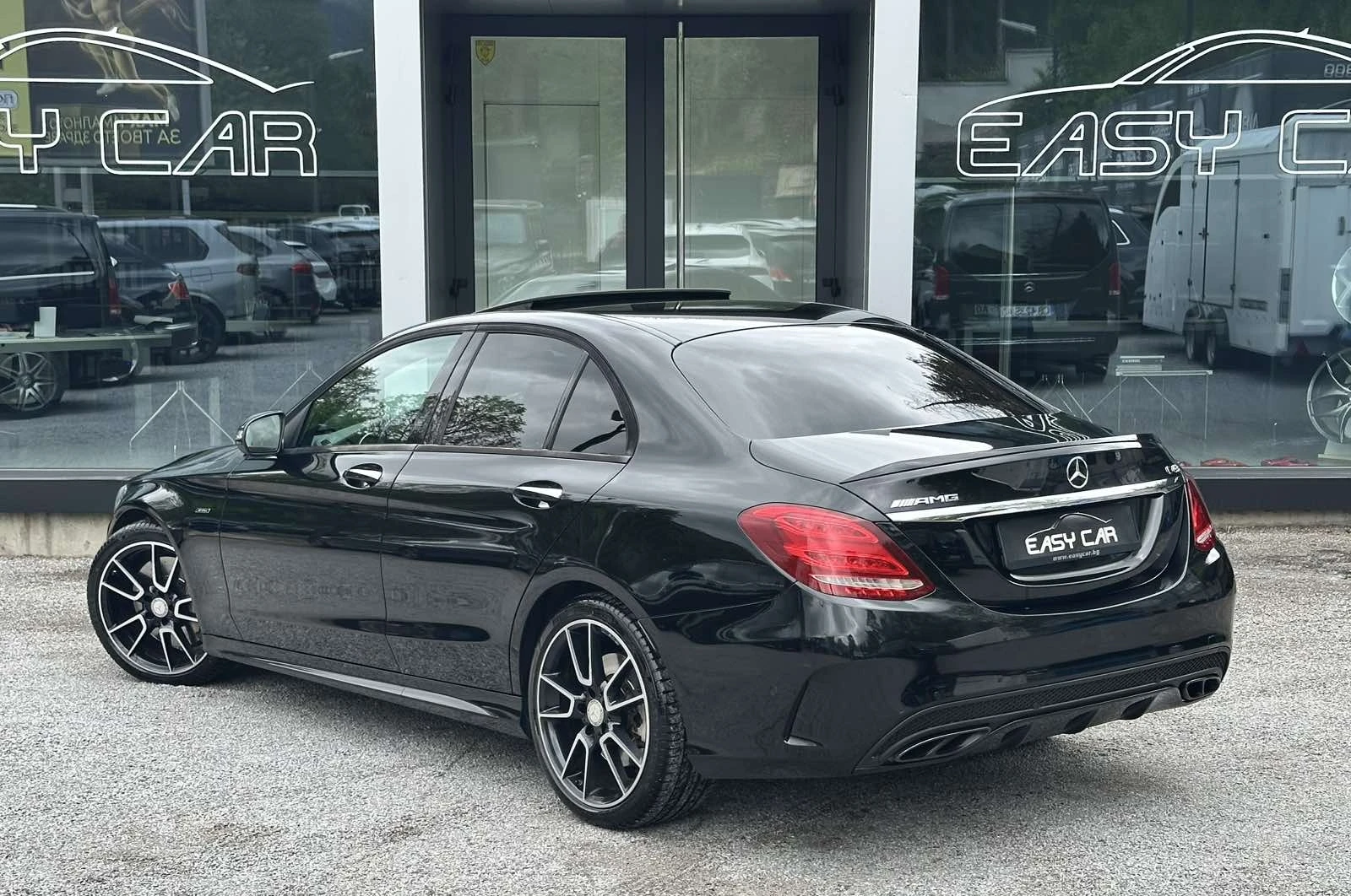 Mercedes-Benz C 450 AMG Burmester/NAVI/CAMERA/CARBON, снимка 4 - Автомобили и джипове - 54499929