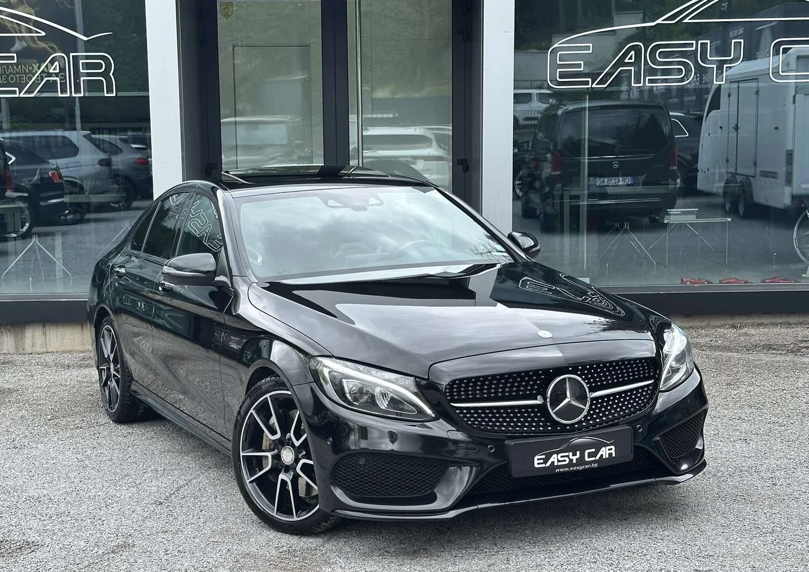 Mercedes-Benz C 450 AMG Burmester/NAVI/CAMERA/CARBON, снимка 2 - Автомобили и джипове - 54499929