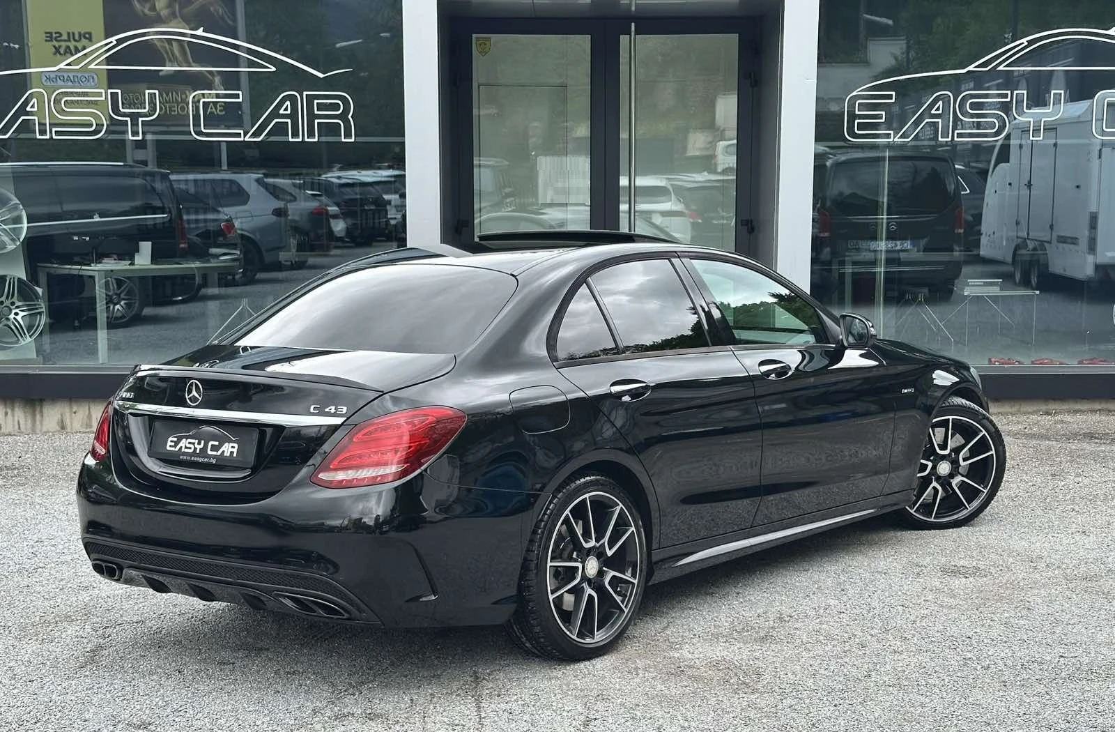 Mercedes-Benz C 450 AMG Burmester/NAVI/CAMERA/CARBON, снимка 3 - Автомобили и джипове - 54499929