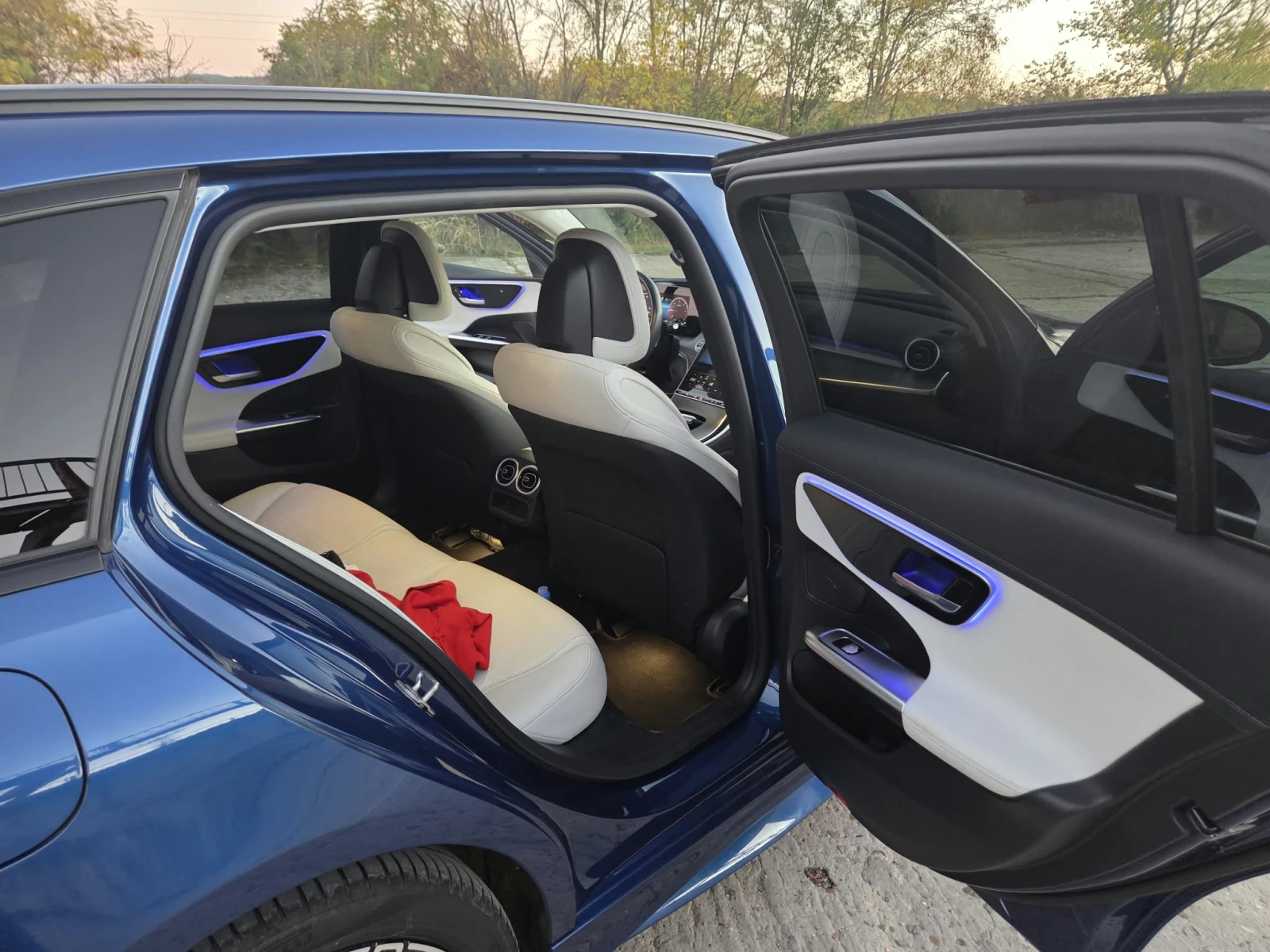 Mercedes-Benz C 220 Full AMG Line     може и с собствен лизинг, снимка 12 - Автомобили и джипове - 56649256