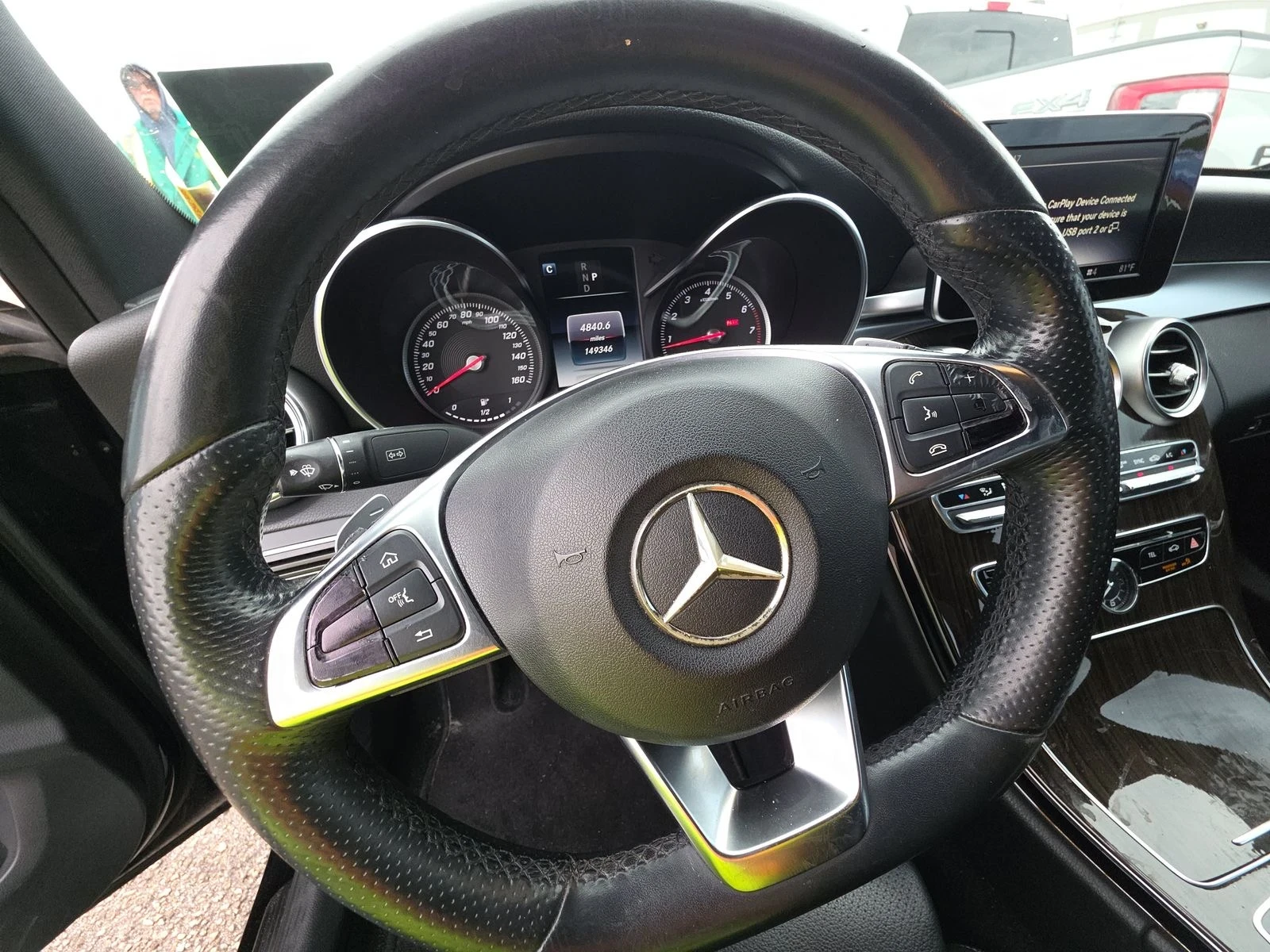 Mercedes-Benz C 300 AMG �����| ��� ����| Blind Spot Assist| BURMESTER | Mobile.bg � ����������� 11