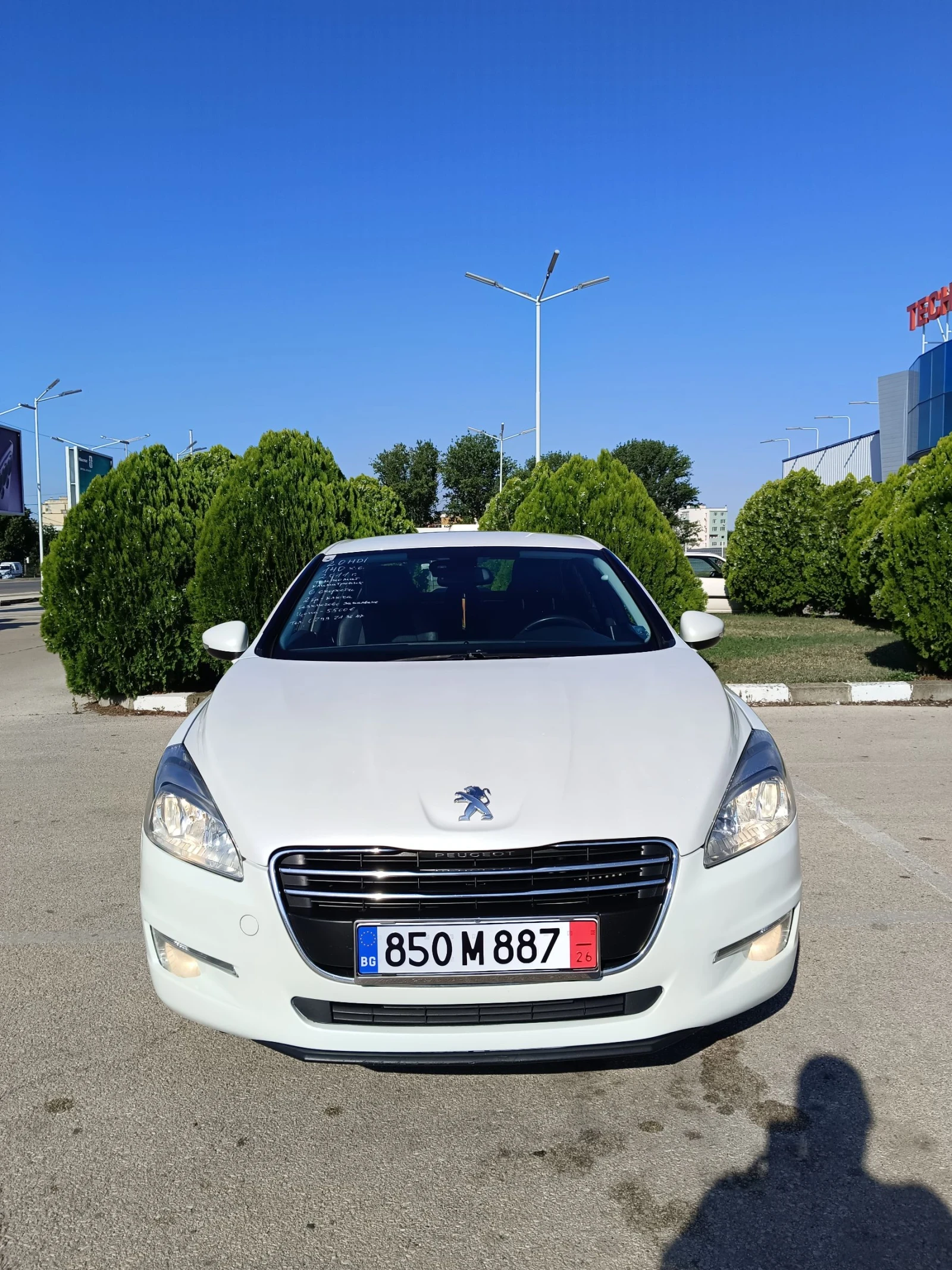 Peugeot 508 2.0 HDI* Седан* Allure* Бяла перла* , снимка 6 - Автомобили и джипове - 55239454