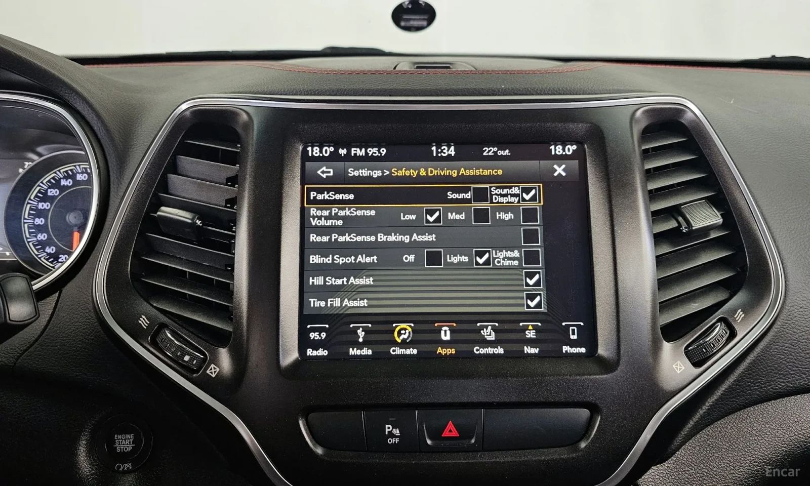 Jeep Cherokee АВАНСОВО ПЛАЩАНЕ\RAILHAWK 3.2 v6 274hp, снимка 16 - Автомобили и джипове - 56081766