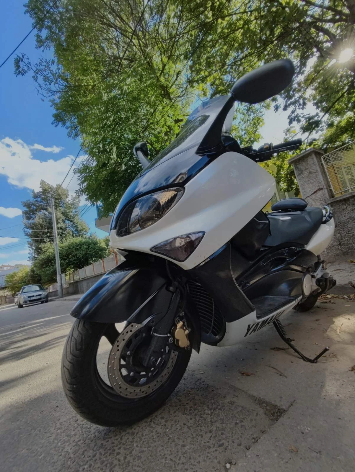 Yamaha T-max Гаражен | Обслужен | Многобройни екстри
