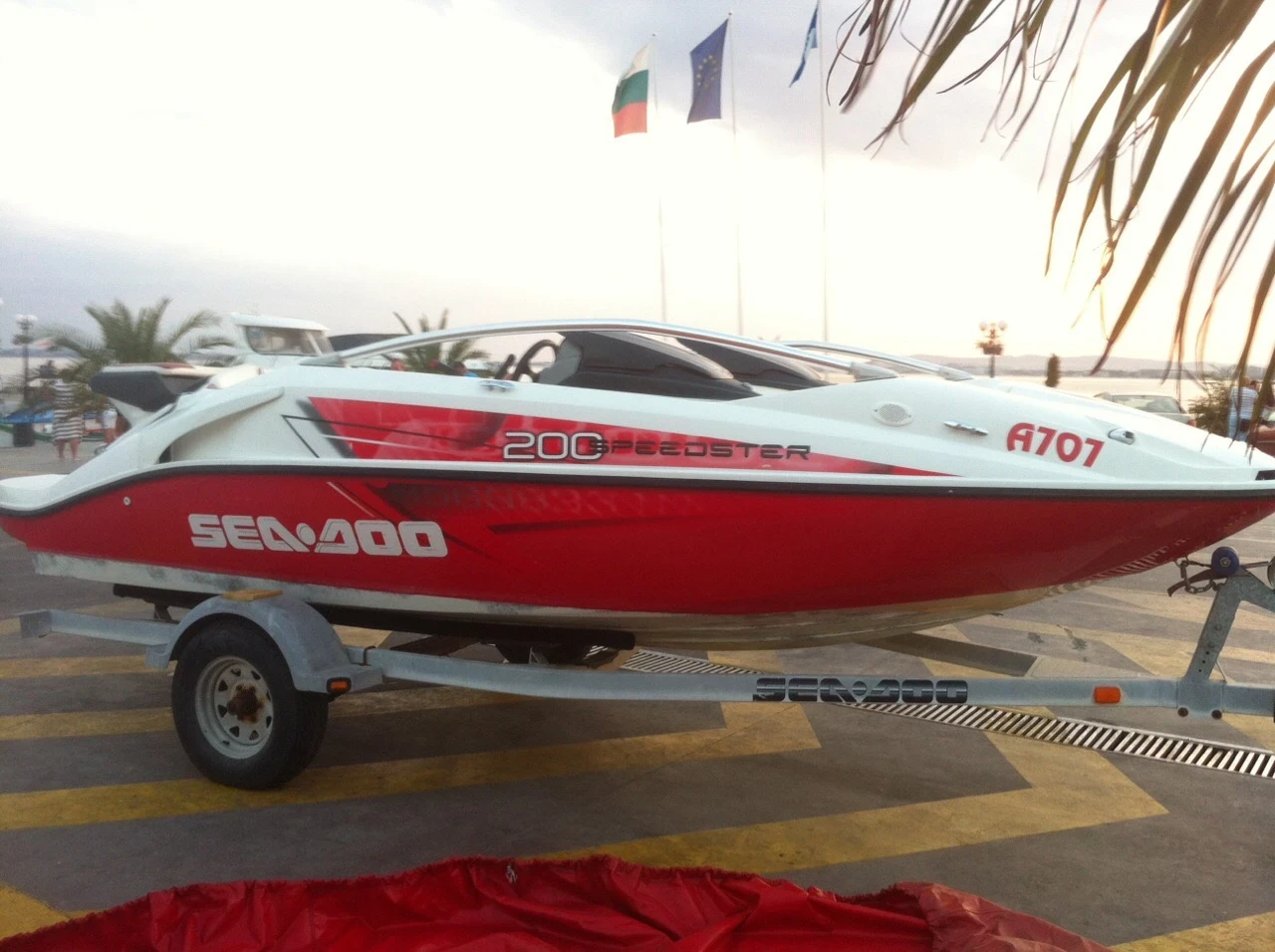 Лодка Bombardier Sea Doo Speedster - изображение 3