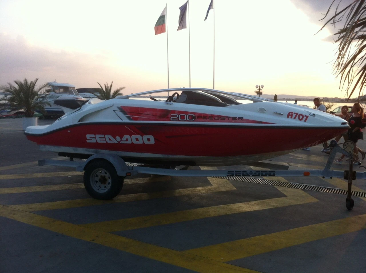 Лодка Bombardier Sea Doo Speedster - изображение 8