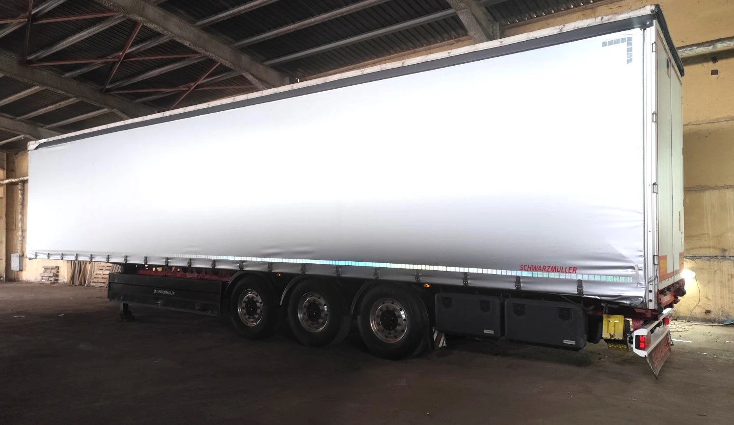 Полуремарке Schwarzmuller Буге, снимка 3 - Ремаркета - 53682989