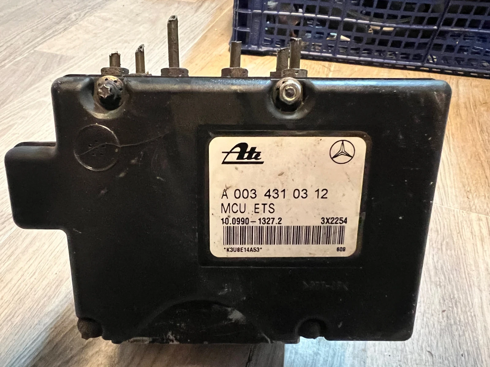 A0034310312 ABS  Mercedes SLK CLK A 003 431 70 12  Ate 10.0204-0163.4 | Mobile.bg   3