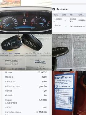 Peugeot 3008 1.6HDI/GT-Line/119000km/LED/NAVI/БЛУТУТ/EURO 6/ТОП - 32900 лв. / 16821.50 € - 85436457 12