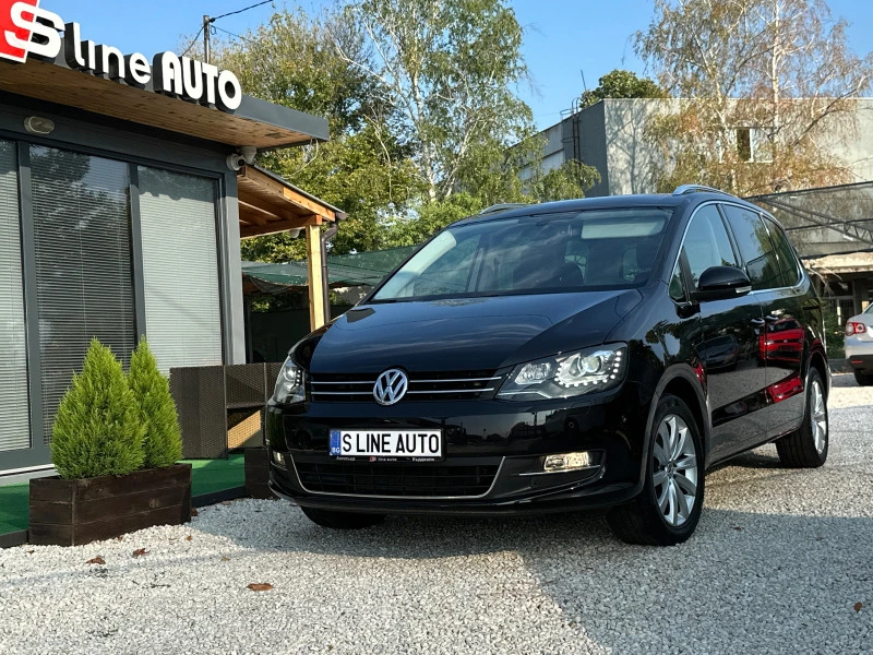 VW Sharan Highline* 4motion* Bi-Xenon* Камера* Панорама* , снимка 1 - Автомобили и джипове - 46660307