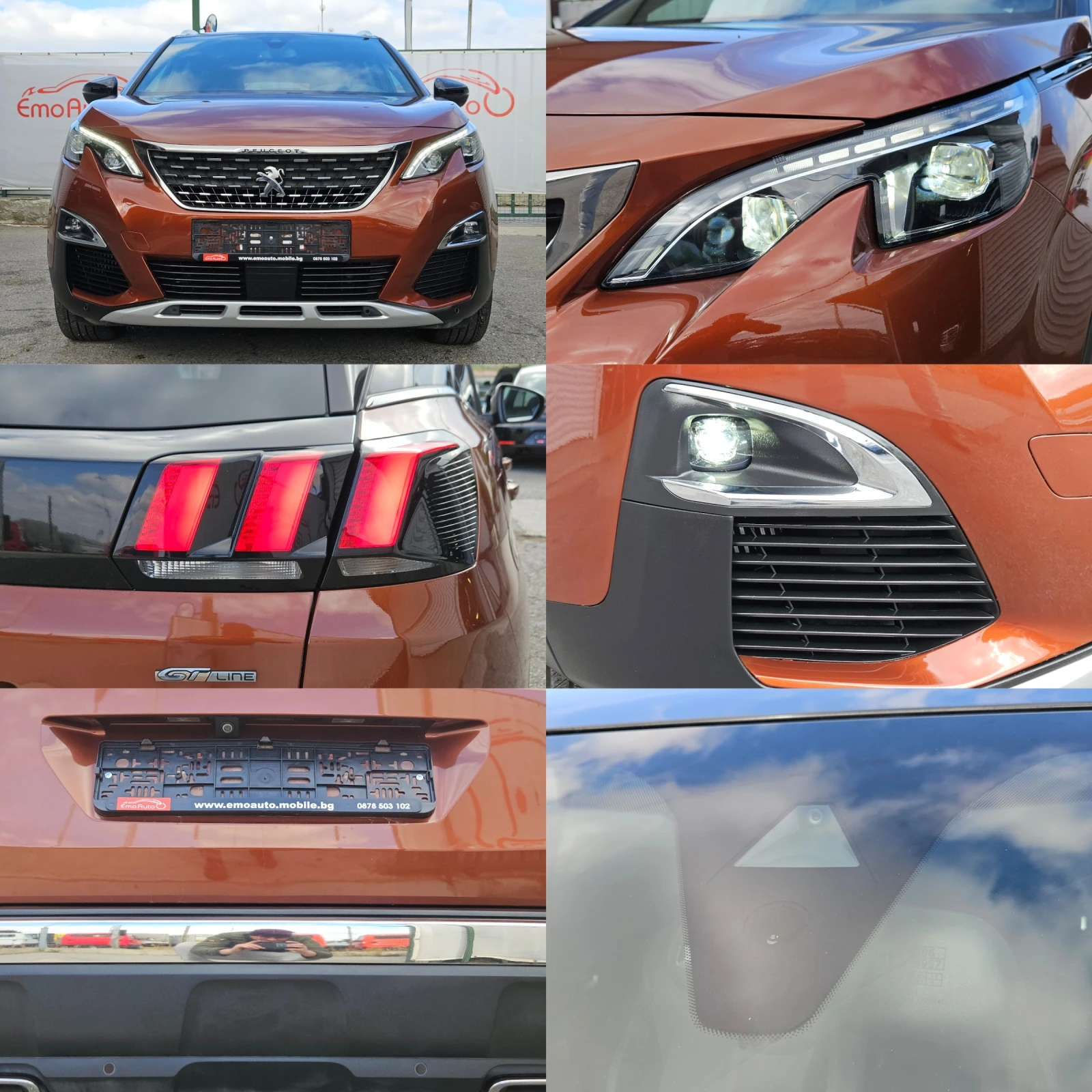 Peugeot 3008 1.6HDI/GT-Line/119000km/LED/NAVI/БЛУТУТ/EURO 6/ТОП | Mobile.bg — изображение 17
