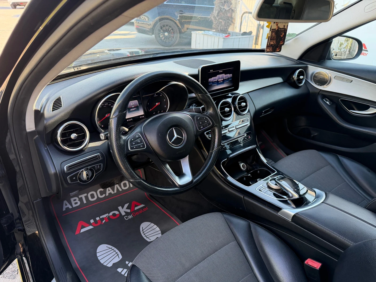 Mercedes-Benz C 220 2.2CDI-170��.-BLUETEC-AMGLINE-�������  | Mobile.bg � ����������� 8