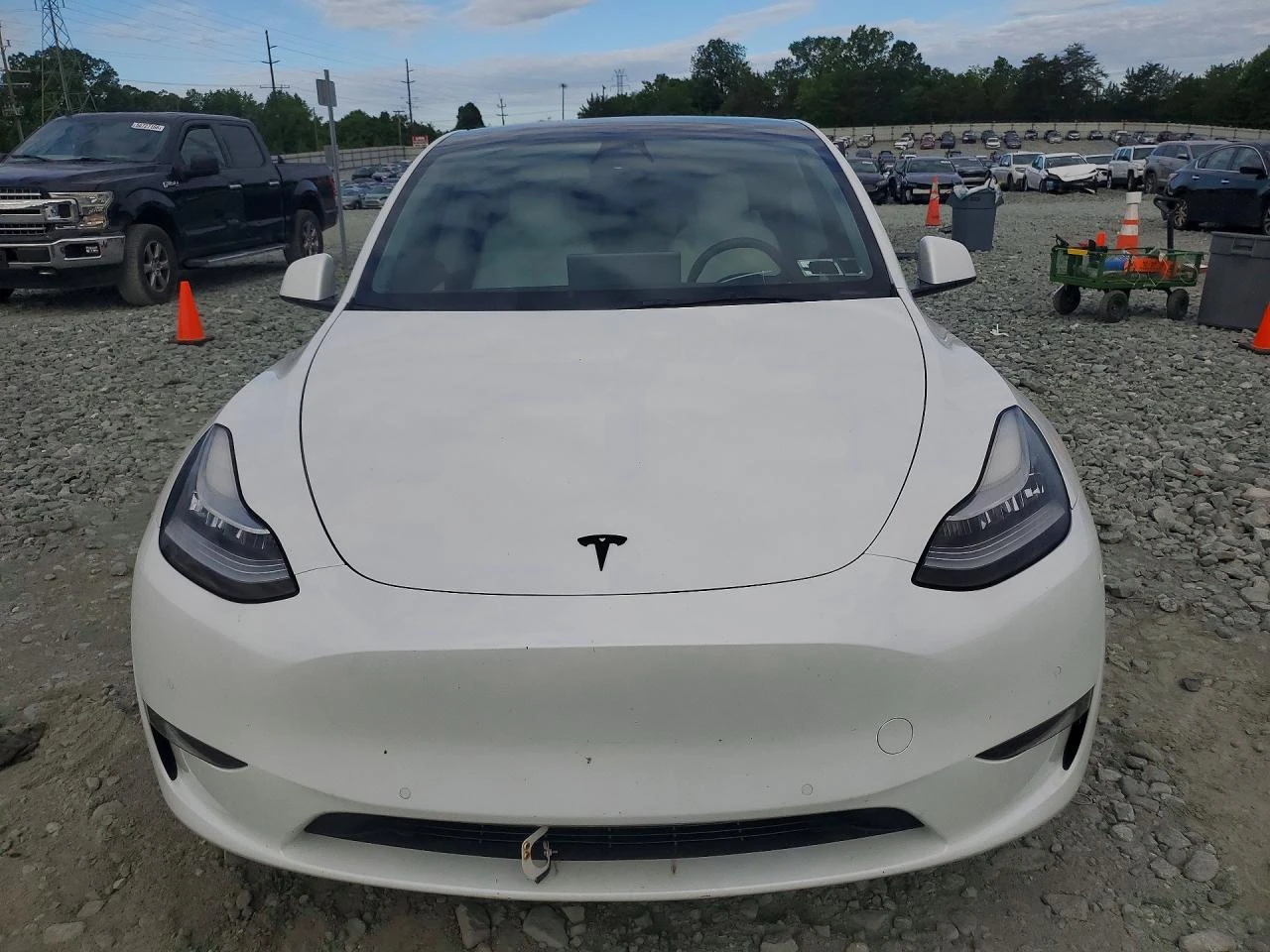 Tesla Model Y LONG RANGE DUAL MOTOR AWD ТЕРМОПОМПА* FSD3* , снимка 5 - Автомобили и джипове - 55651975