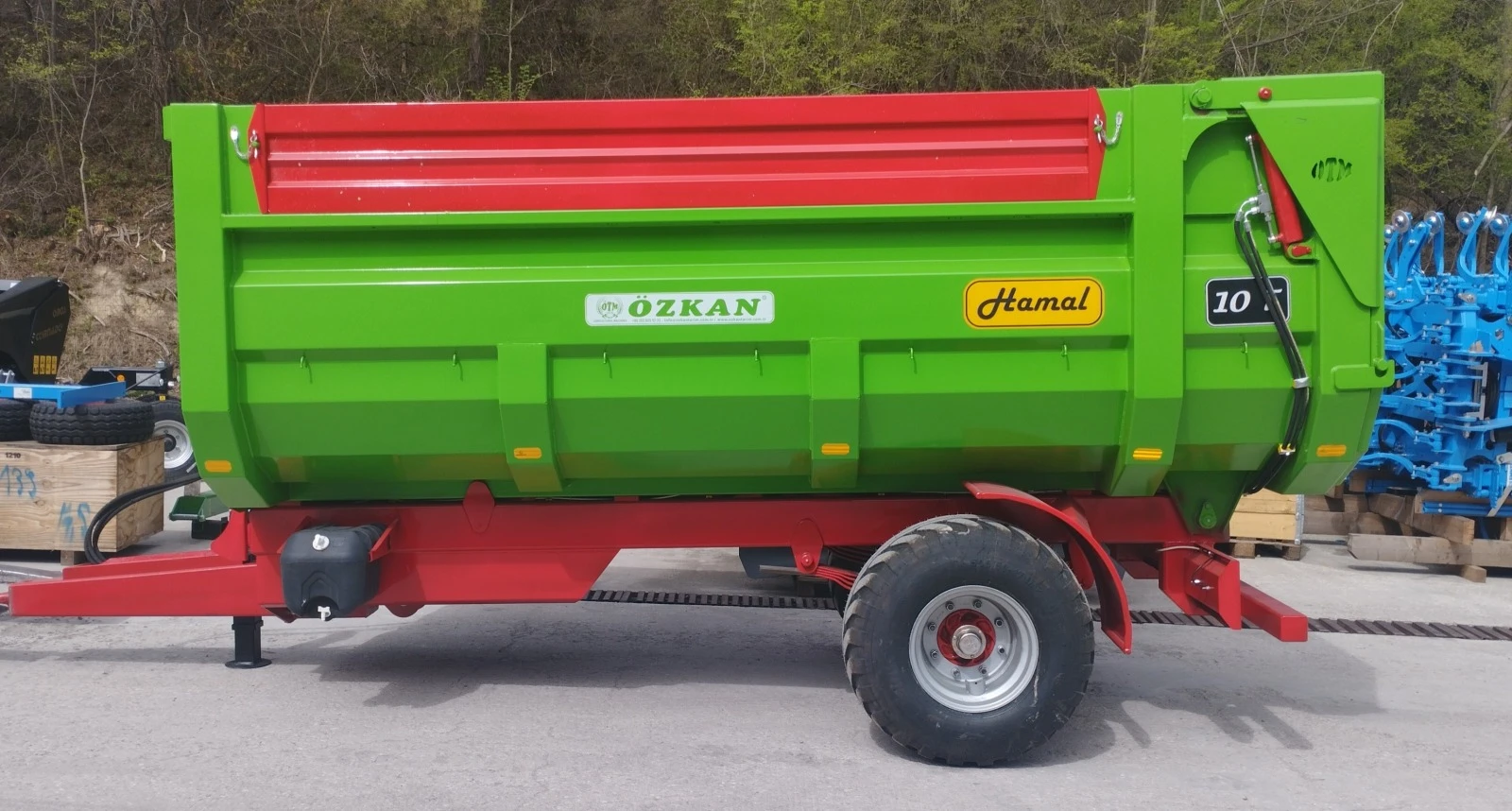 Друг вид Внос ремаркета OZKAN Hamal 10 t, снимка 1