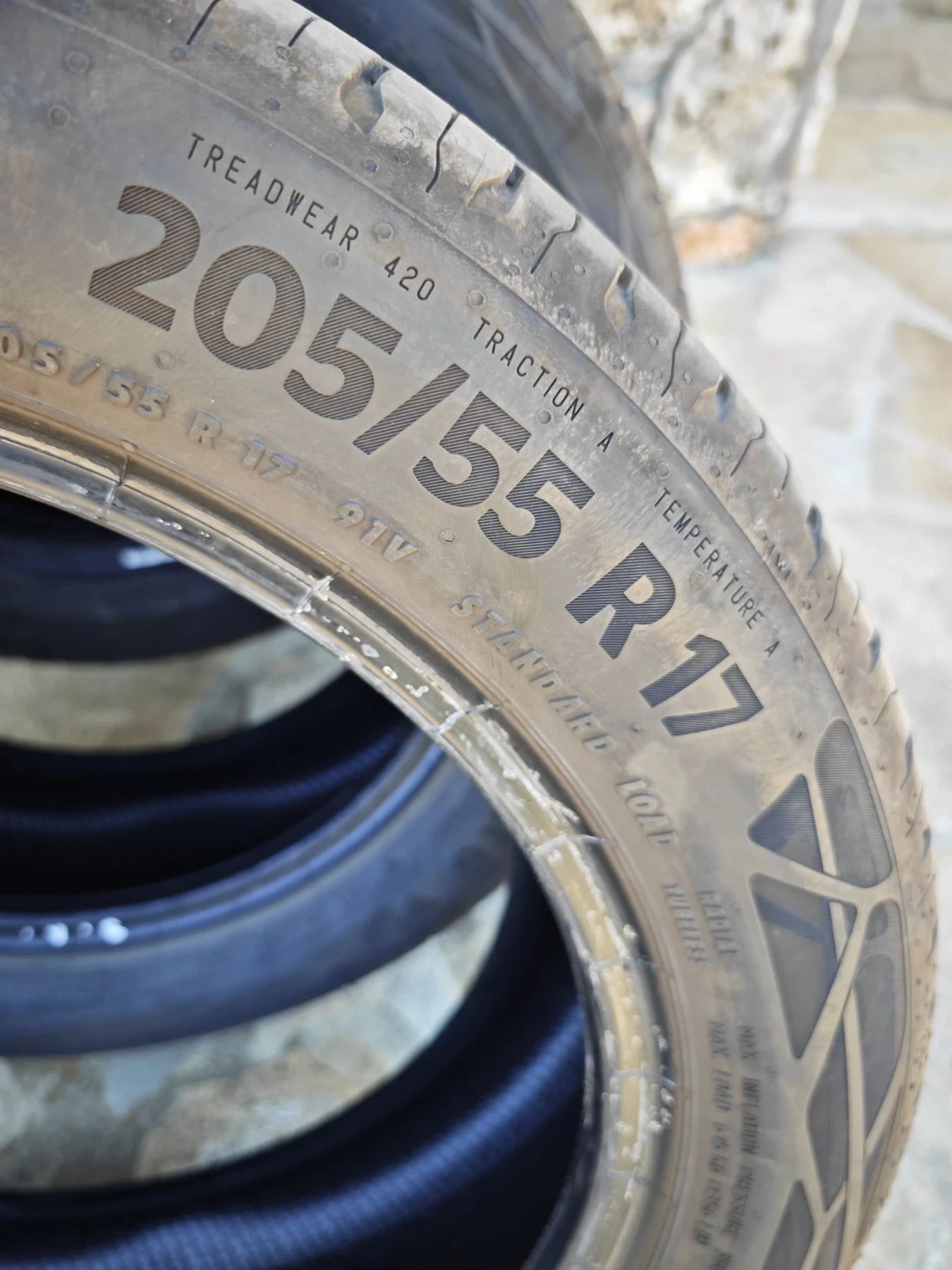 Гуми Летни 205/55R17, снимка 3 - Гуми и джанти - 55241125