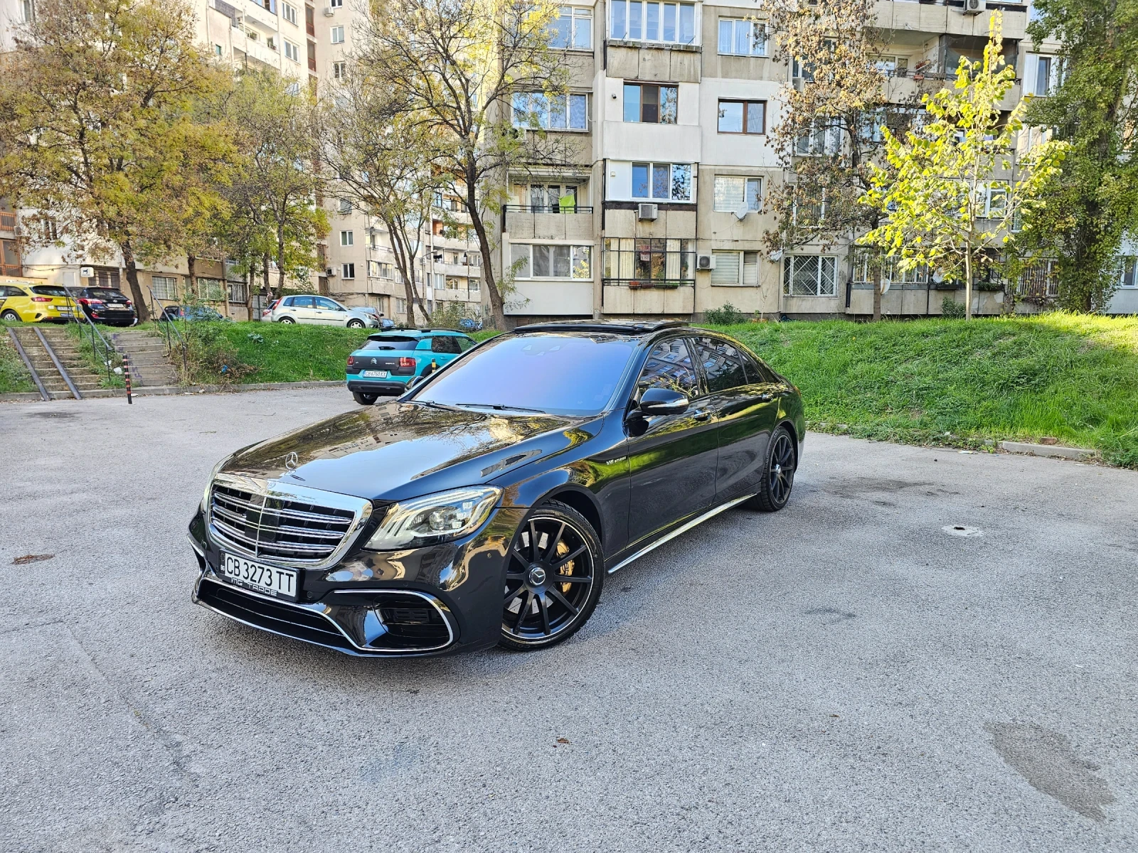 Mercedes-Benz S 63 AMG 6.3AMG 4MATIC LONG TV* PANORAMA* FULL MAX* !TOП!  - [1] 