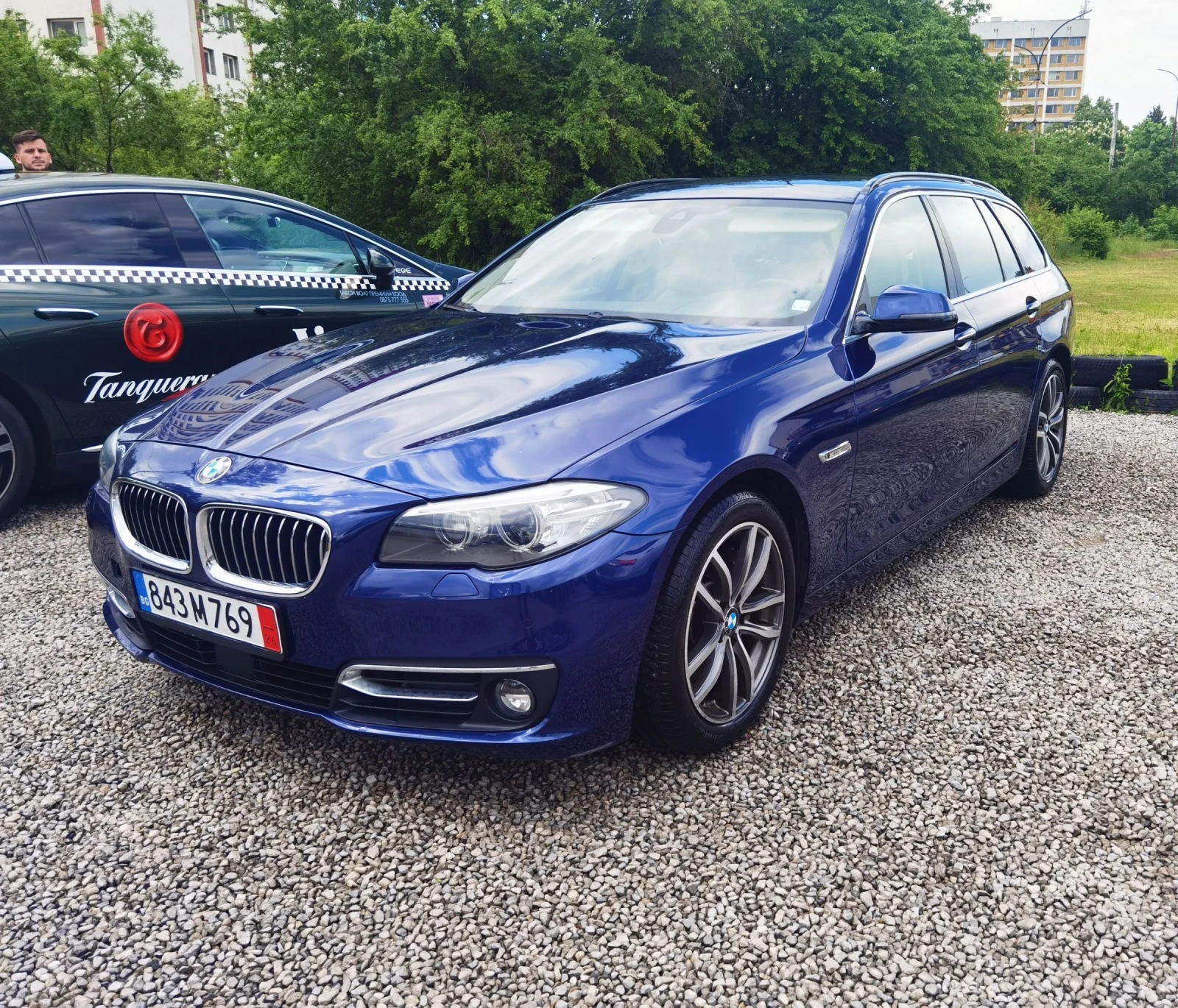 BMW 530 xD LCI дигитално табло