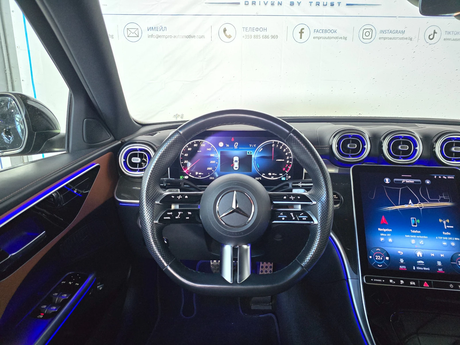 Mercedes-Benz C 300 AMG | CAM* ПОДГРЕВ* , снимка 9 - Автомобили и джипове - 56312577