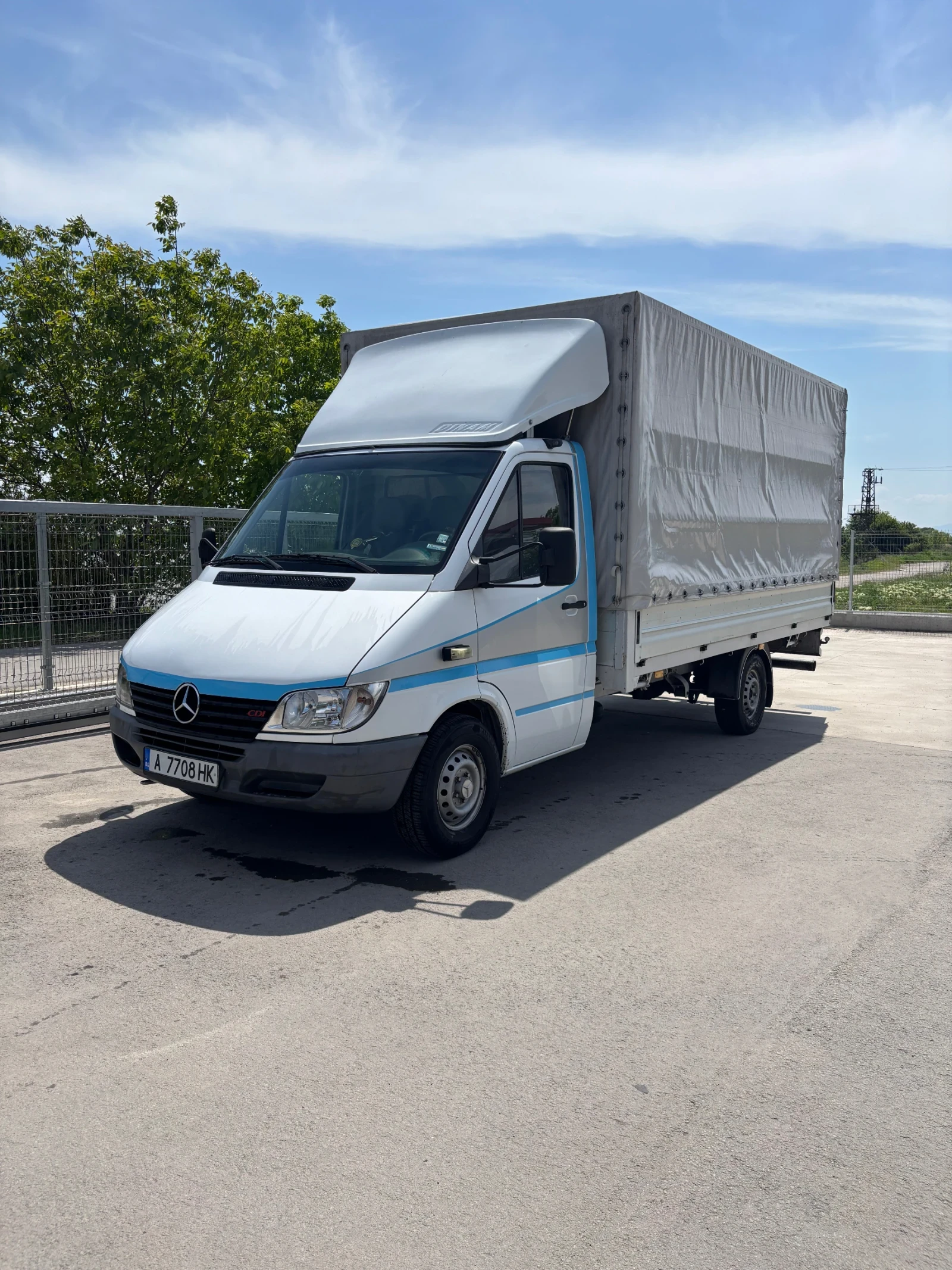 Mercedes-Benz Sprinter 211 Товарен падащ борд