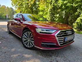 Audi A8 LONG* ВАКУУМ* ДИСТРОНИК* ПАНОРАМА* B&O* ЛИЗИНГ* , снимка 3