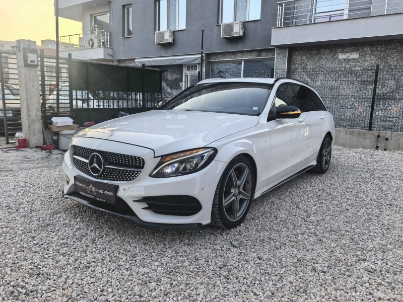 Mercedes-Benz C 220 С-Историята Shadow Line AMG-Line Burmaster , снимка 3 - Автомобили и джипове - 49455583