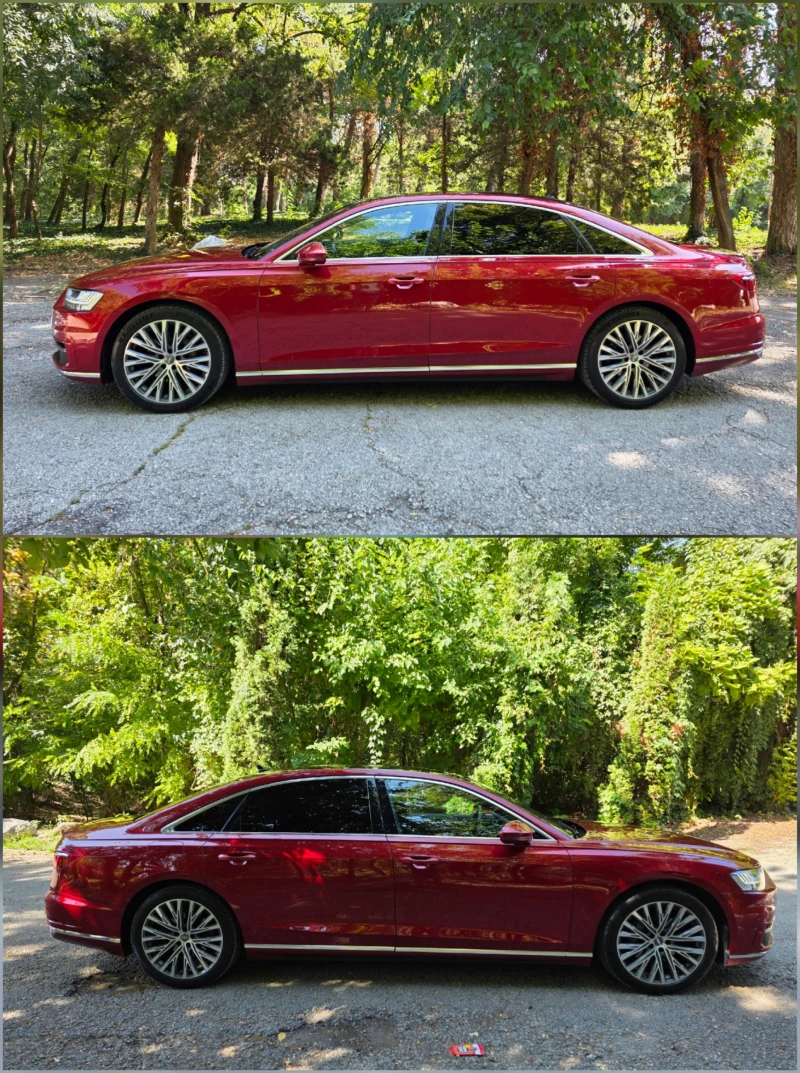Audi A8 LONG* ВАКУУМ* ДИСТРОНИК* ПАНОРАМА* B&O* ЛИЗИНГ* , снимка 7 - Автомобили и джипове - 51645398