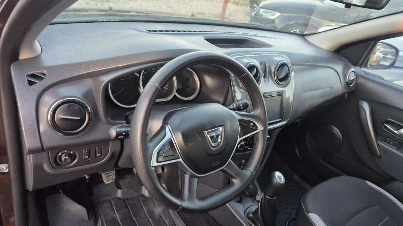 Dacia Sandero 1.5 DCI STEPWAY НАВИ АВТОПИЛОТ ЛЕД ЛИЗИНГ , снимка 10 - Автомобили и джипове - 53168769