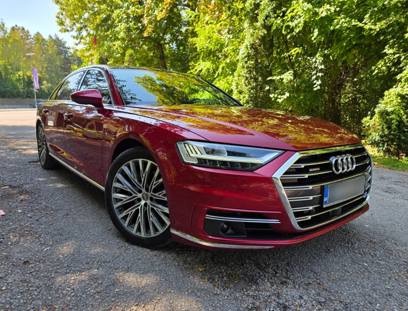 Audi A8 LONG* ВАКУУМ* ДИСТРОНИК* ПАНОРАМА* B&O* ЛИЗИНГ* - 89000 лв. - 58583944 1