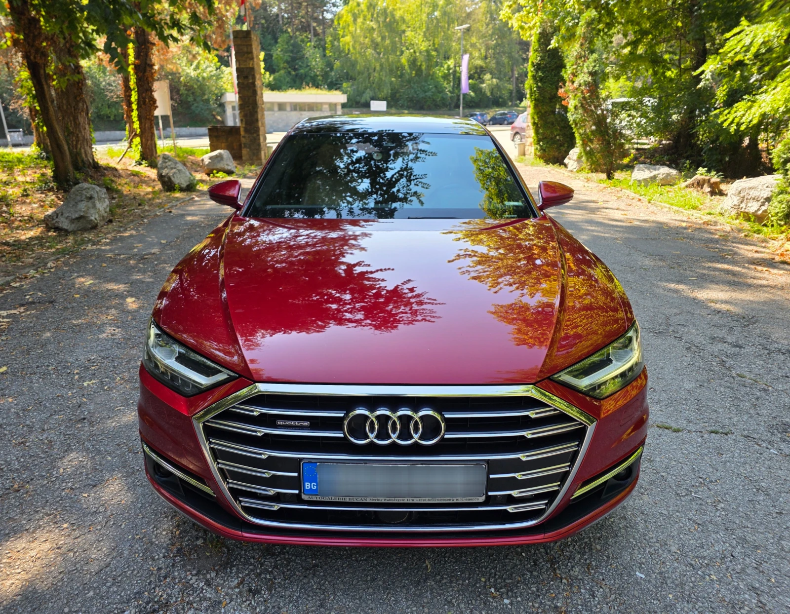 Audi A8 LONG* ВАКУУМ* ДИСТРОНИК* ПАНОРАМА* B&O* ЛИЗИНГ* , снимка 1