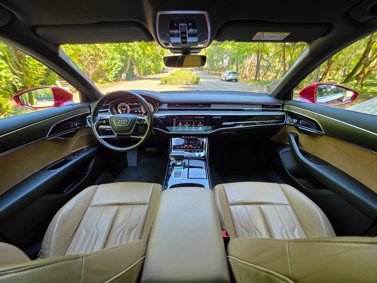 Audi A8 LONG* ВАКУУМ* ДИСТРОНИК* ПАНОРАМА* B&O* ЛИЗИНГ*  - изображение 10