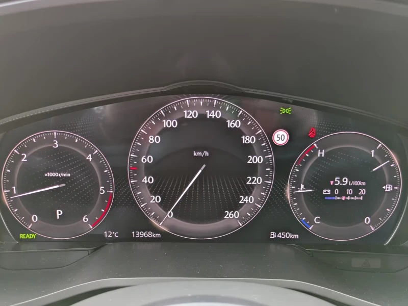 Mazda CX-60 3.3d/254HP/HOMURA/AWD/MATRIX/BOSE/360/HUD/639g, снимка 12 - Автомобили и джипове - 52571974