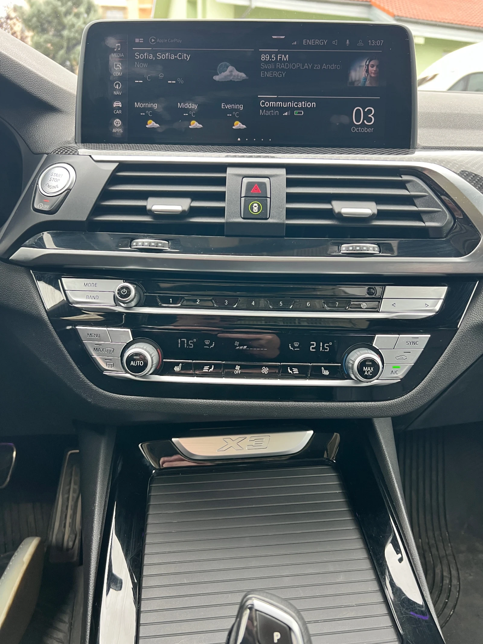 BMW X3 30i M SPORT / PANORAMIC / HEAD UP, снимка 16 - Автомобили и джипове - 54163982