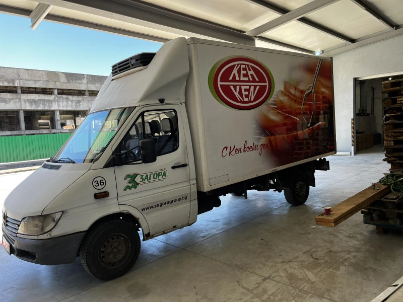 Mercedes-Benz Sprinter само хладилния фургон+ агрегат