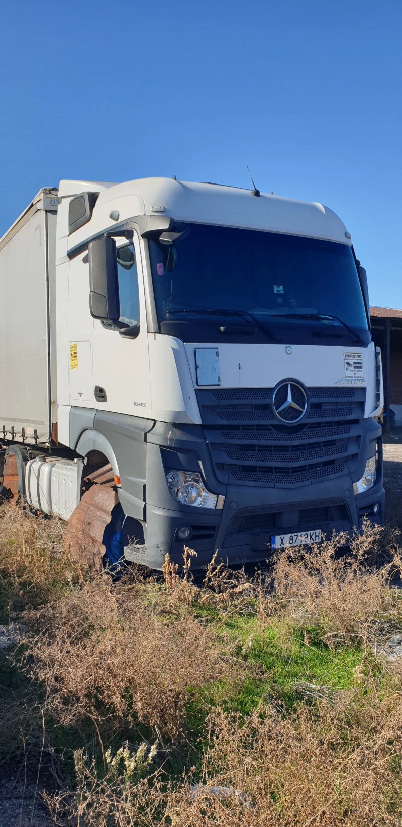 Mercedes-Benz Actros 1845 композиция с ремарке Кроне, снимка 4 - Камиони - 47256698