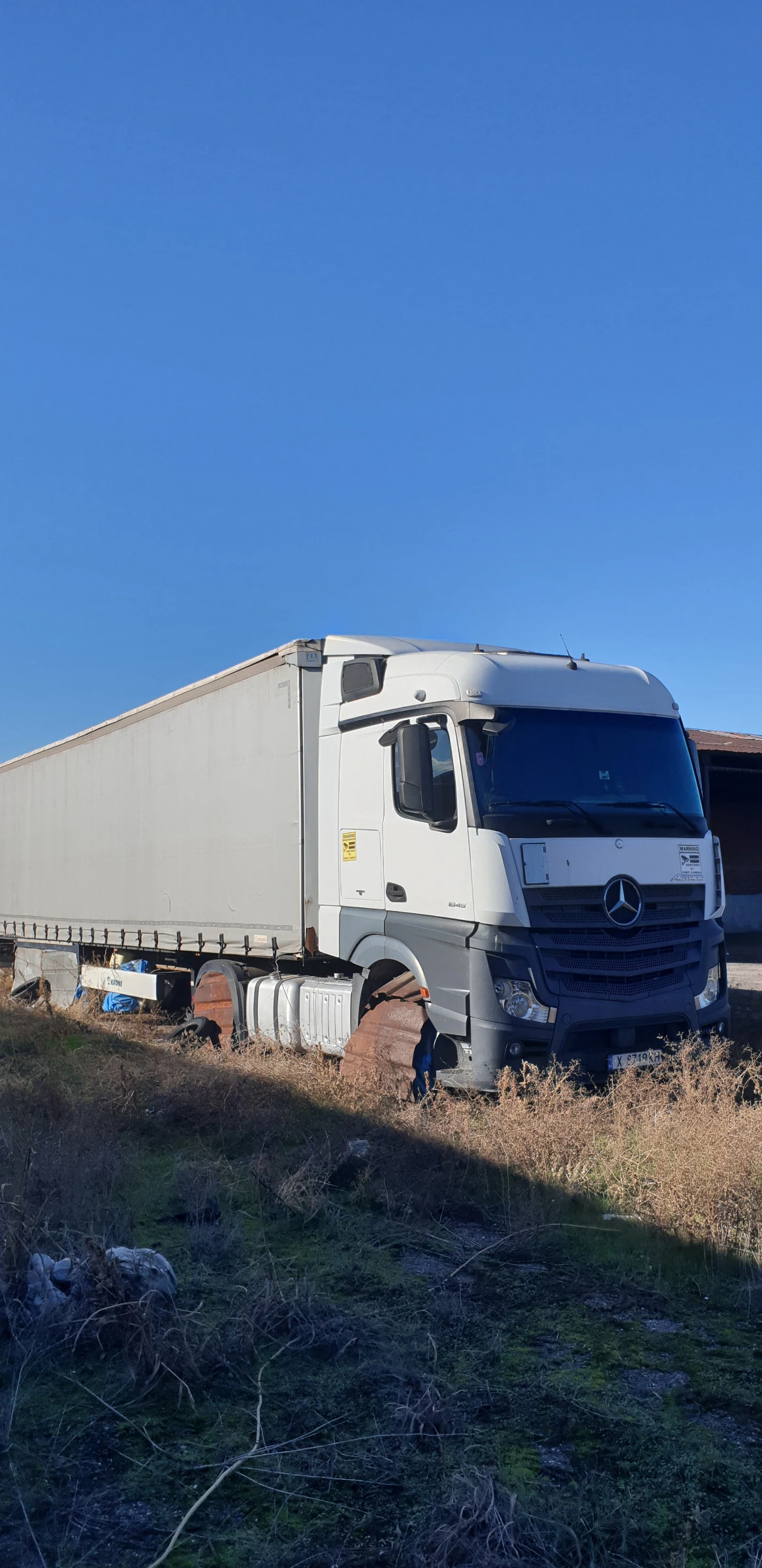 Mercedes-Benz Actros 1845 композиция с ремарке Кроне - изображение 2