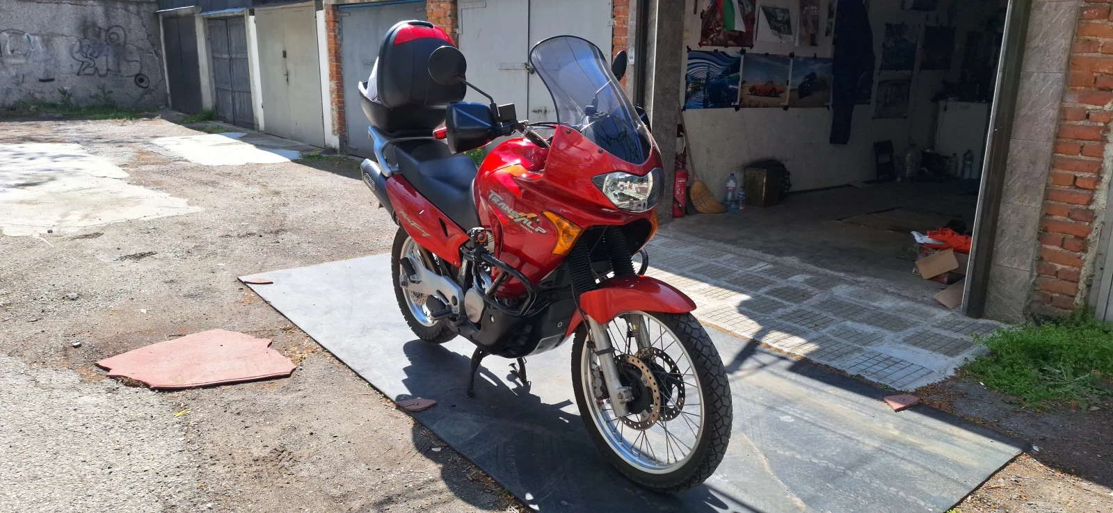 Honda Xlv trahsalp 650, снимка 2 - Мотоциклети и мототехника - 56219254