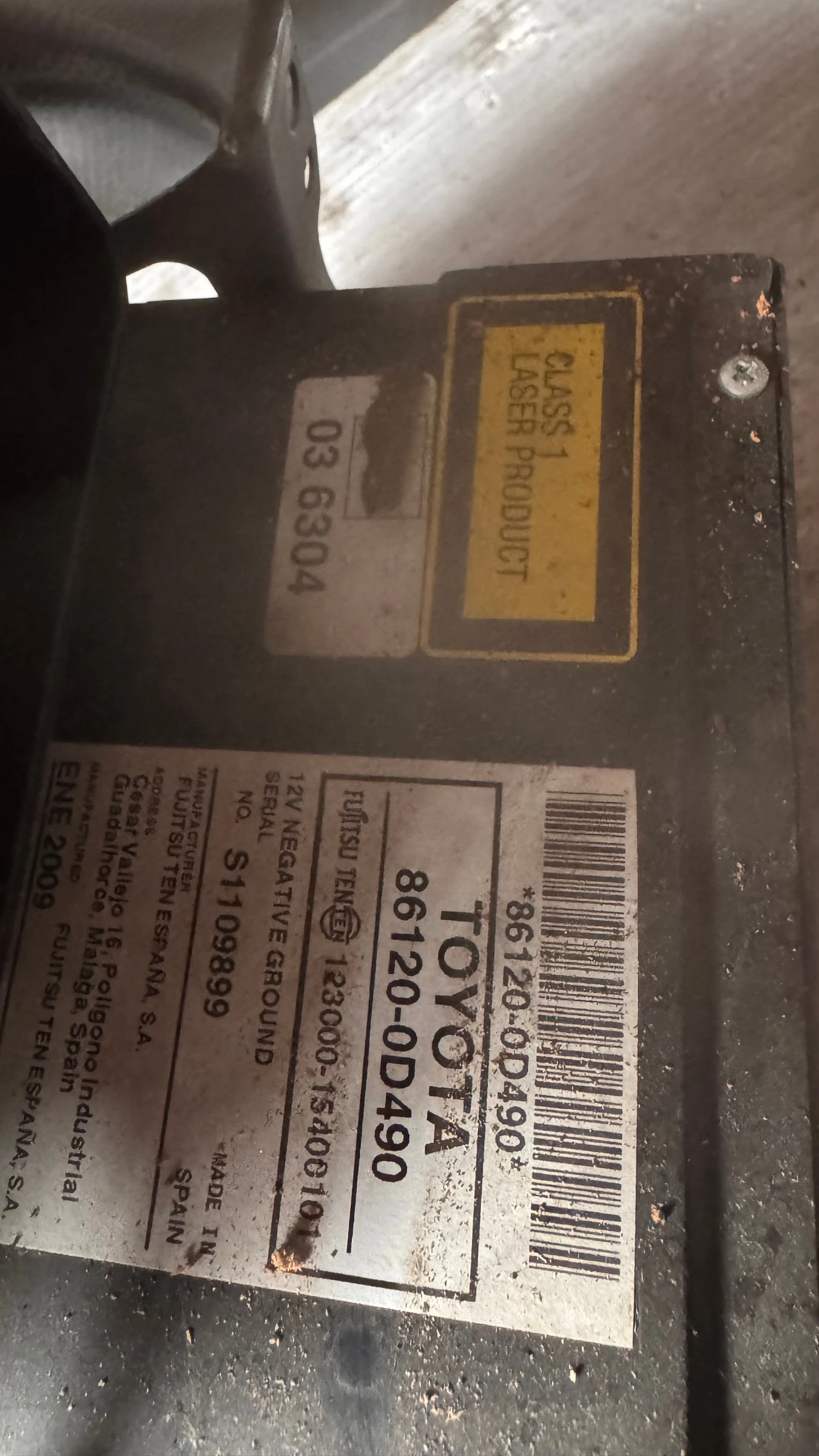 ���������� ����� / GPS � ����� ������� �� Toyota Yaris - 86120-0D490 / S1109899 | Mobile.bg � ����������� 2