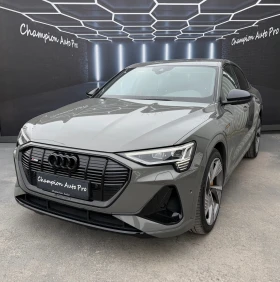 Audi E-Tron 55/2xSline/Sportback/Black Edition/Pano /Led, снимка 1