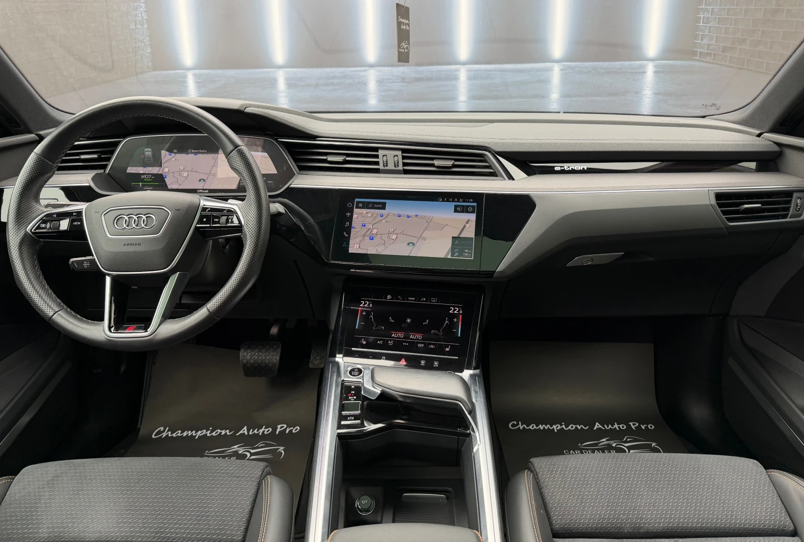 Audi E-Tron 55/2xSline/Sportback/Black Edition/Pano /Led | Mobile.bg � ����������� 10