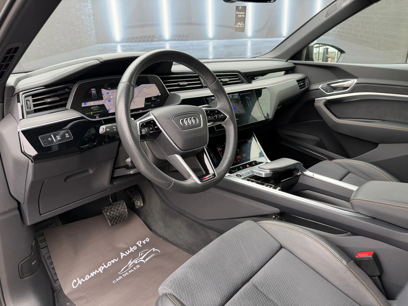 Audi E-Tron 55/2xSline/Sportback/Black Edition/Pano /Led | Mobile.bg � ����������� 9