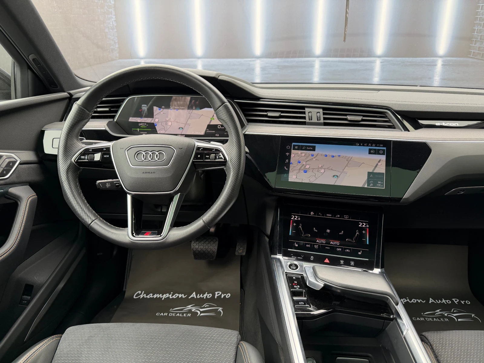 Audi E-Tron 55/2xSline/Sportback/Black Edition/Pano /Led | Mobile.bg � ����������� 12