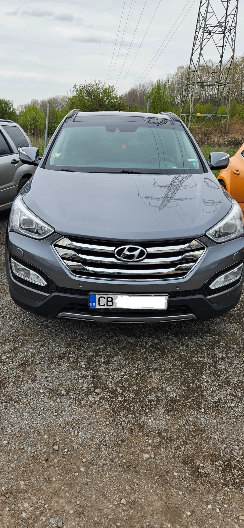 Hyundai Santa fe 2.2 CRDI 4WD Premium Kожа Панорама, снимка 4 - Автомобили и джипове - 52699297