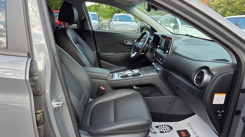 Hyundai Kona 64KWh/Premium/Термопомпа/SOH100%, снимка 10 - Автомобили и джипове - 51112043