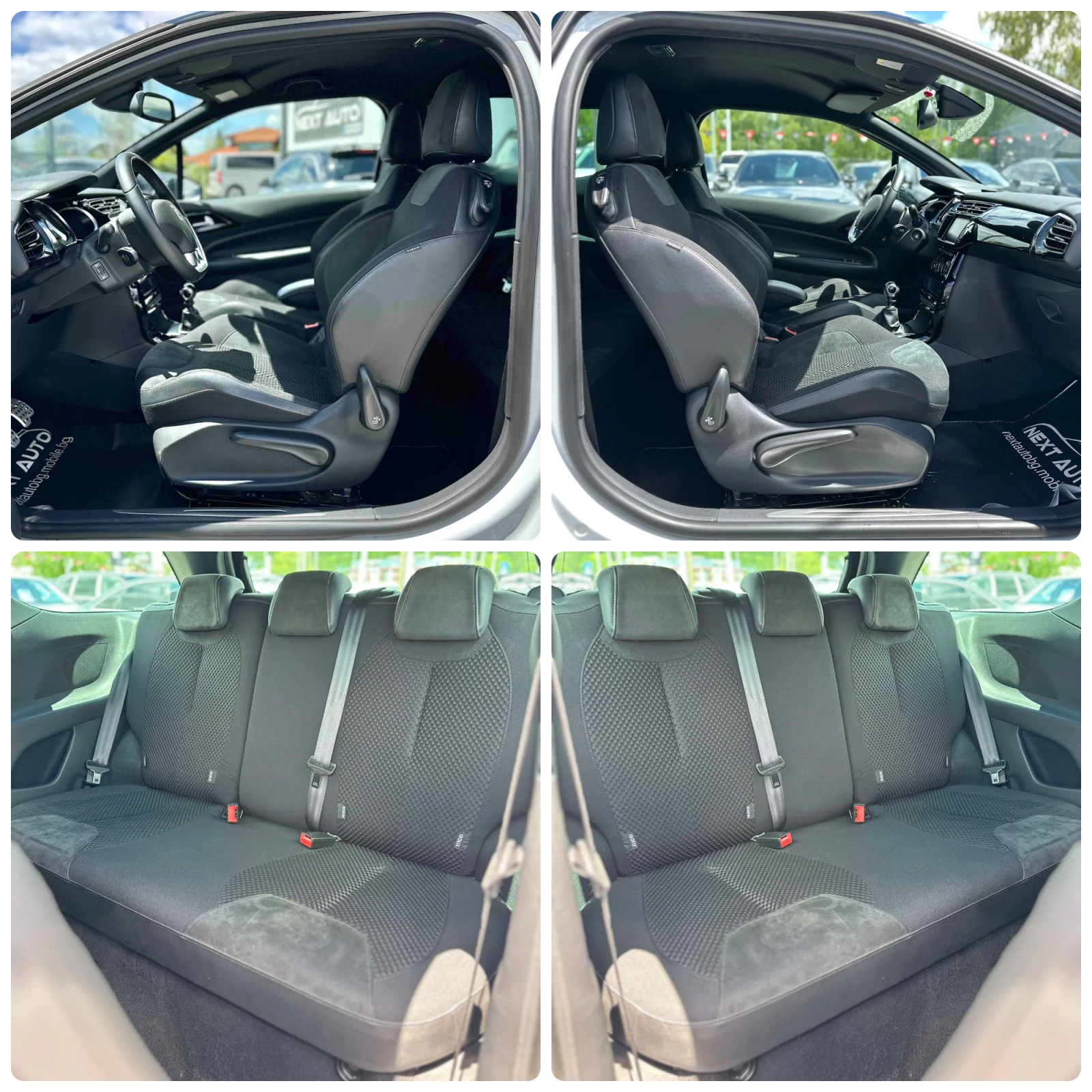 Citroen DS 3 Crossback 1.6D 120HP EURO6B КОЖА LED , снимка 12 - Автомобили и джипове - 54598345