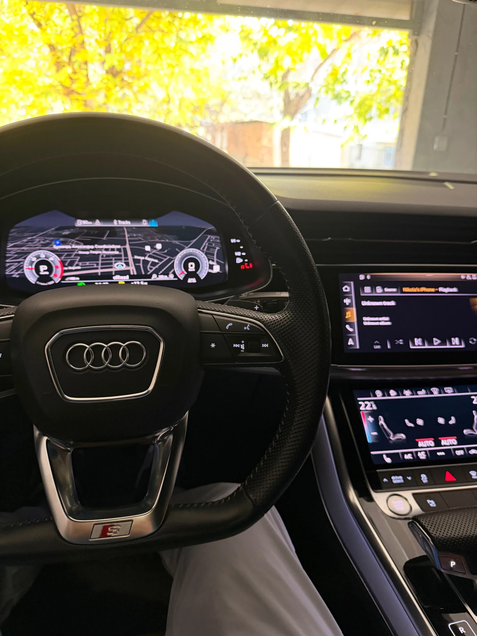 Audi Q8 50TDI B&O MaxtonDesign HUD 22  S-LINE, снимка 15 - Автомобили и джипове - 55755964