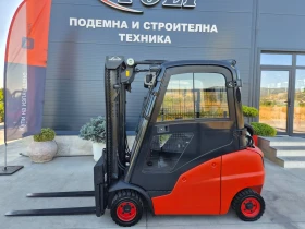 Електрокар Linde 2 тона / КАБИНА / ИЗРАВНИТЕЛ И ПОЗИЦИОНЕР !, снимка 2