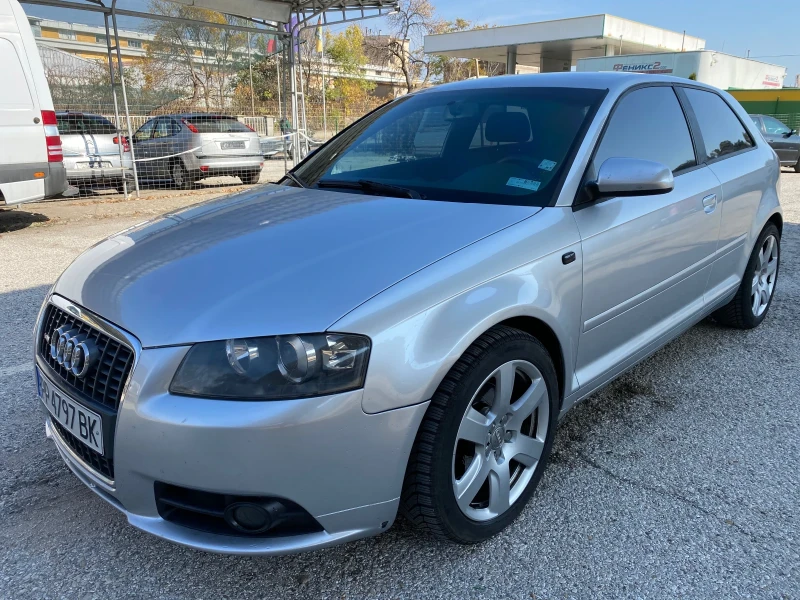 Audi A3 2.0TDI-140+ + -S-Line-Xenon-Navi, снимка 1 - Автомобили и джипове - 47704671