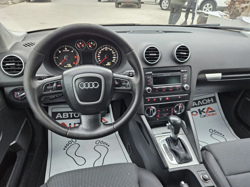 Audi A3 2.0TDI-140кс= АВТОМАТ= LED= BOSE= SPORT EDITION, снимка 10 - Автомобили и джипове - 49118576